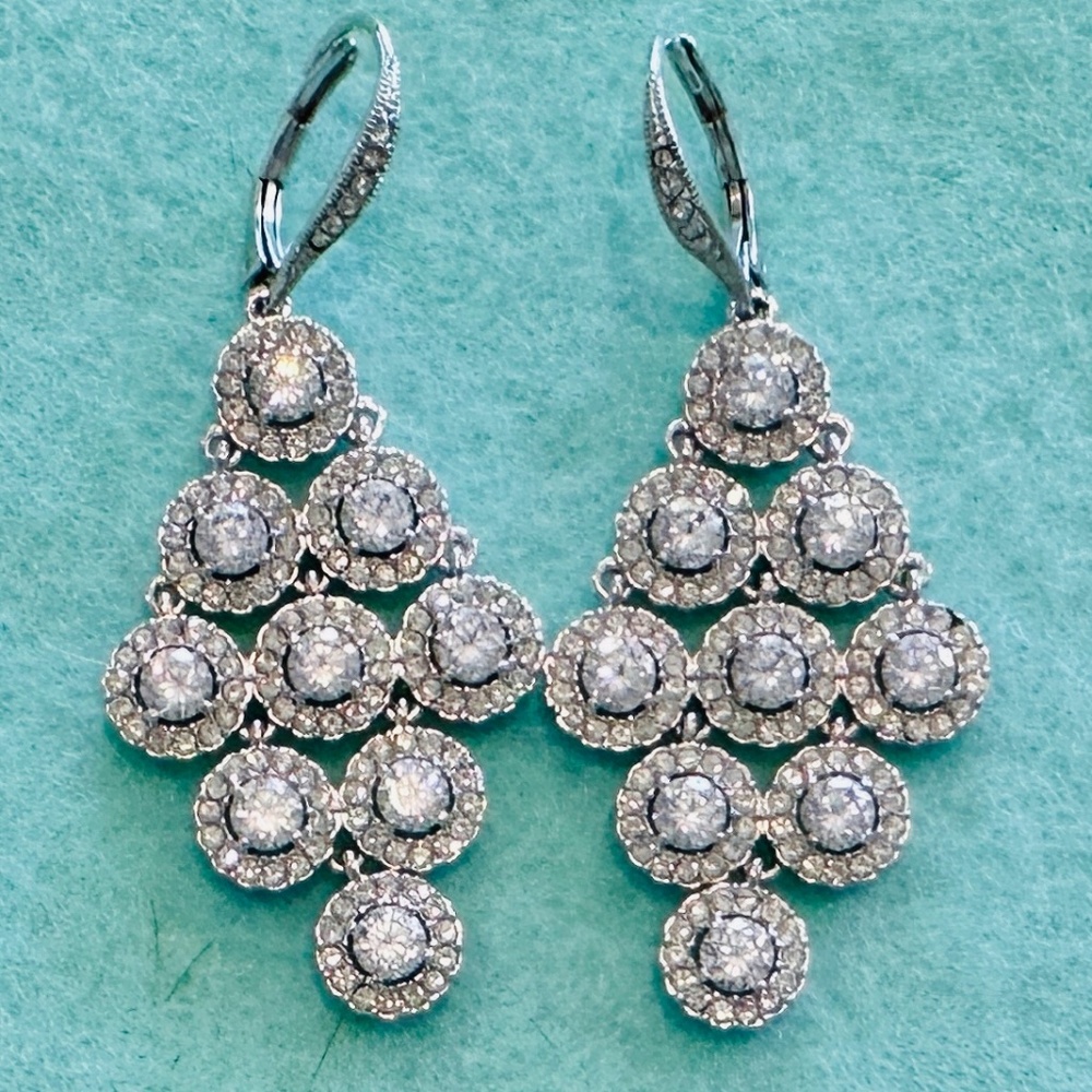Beautiful Dressy Faux Diamond Earrings
